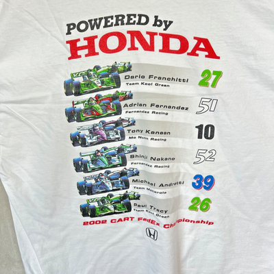 #ad #ad 2002 Honda Powered CART FedEx Series ChampCar Race Team T shirt XL $45.00