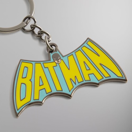 Batman | Kith Retro Logo Keychain Multicolor 100% Zinc Alloy Sold Out Deadstock - Bild 3 von 7