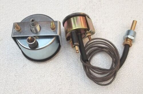 Fordson Dexta (80/60) / Super Dexta (Diesel) Tachometer Temperature Gauge - Picture 2 of 4