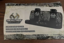 Realtree Outfiters Bench Camo Seat Cover