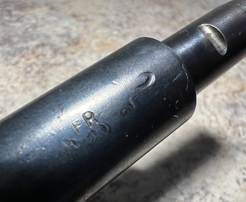 High Standard Sentinel Deluxe Revolver Parts Blue 6" Barrel & Pin, 22LR 23-1137 - Picture 5 of 12