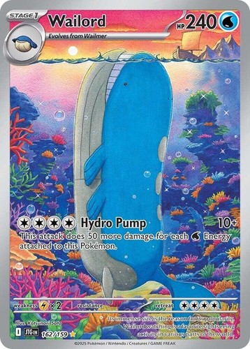 Wailord NM 162/159 - SV09: Journey Together PKM