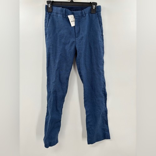 Crewcuts Boys' Ludlow unstructured suit pant in linen 12 - Picture 3 of 5