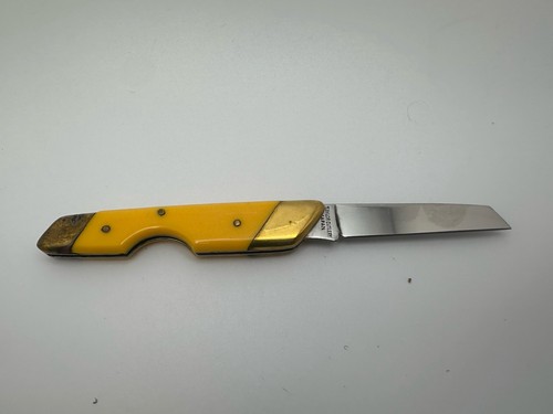 2x Vintage 1980's ELK HORN by Taylor Cutlery Seki Japan - "Shark" Pocket Knife - Picture 12 of 16