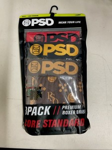 PSD Core Standard Make Bank 3 Pack Premium Boxer Briefs Men’s Size XL 40-42