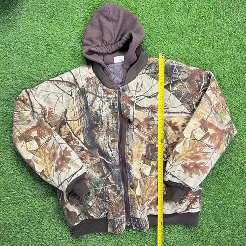 RedHead For Youth Camo Hunting Jacket Hoodie XL Kids Quilted Insulated Zip Coat - Picture 7 of 7