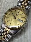 Vintage RUNNING Seiko Men's President Automatic Watch 7009-3110 Two Tone