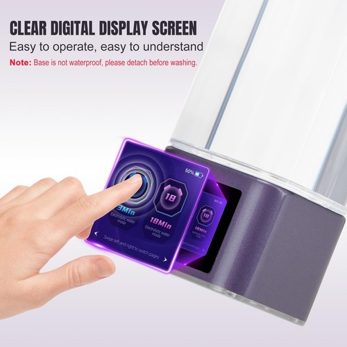Portable Hydrogen Water Bottle Deluxe Version, Up to 9000ppb Concentration, U... - Picture 3 of 7