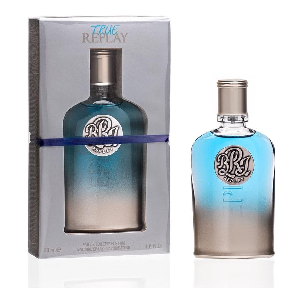 REPLAY TRUE FOR HIM 50ML EDT SPRAY | FOR HER | NEW SEALED BOX | FREE P&P |