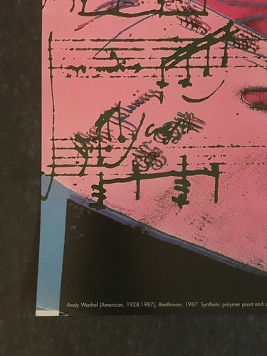 Andy Warhol - Beethoven Red Face - 1992 - Offset Poster - Picture 5 of 9