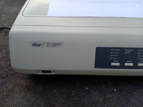 Impresora de 9 pines matriz de puntos/aguja multifuente Star Micronics ZA-200ee - Imagen 2 de 12