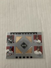 Wilson Green Giles Helton 2002 Bat Around Quad Relic Card #