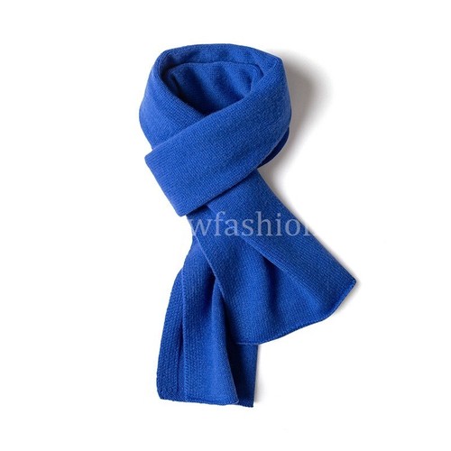 Men 100% Wool Scarf Luxurious Australian Merino Wool Scarf Knitted Warm Neckwear - Picture 30 of 31