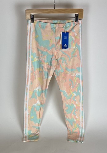 New adidas Marble Print SST Set - Pink Kids Lifestyle Size XL - Picture 3 of 9