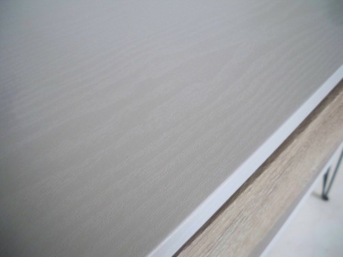   Schreibtisch Stockholm 2 Schubladen  Metallauszüge Skandinavisch Impressionen  - Bild 11 von 11