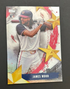 2025 Topps Baseball Series 1 Rc James Wood Stars of MLB SMLB-18