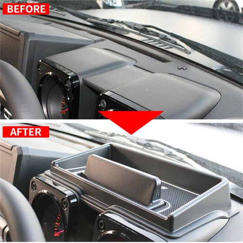 Para Suzuki Jimny 19 Auto Accesorios Coche Interior Salpicadero Caja de Almacenamiento con Cinta - Imagen 8 de 11