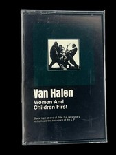 SEALED, Van Halen   Women And Children First W5 3415, audio cassette, US, 1980