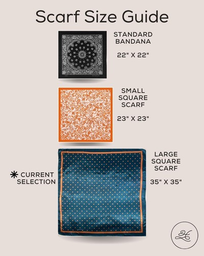 Women's Fashion Scarf or Bandana Shiny Silk Feel Head or Neck Square Tulips a... - Picture 6 of 6