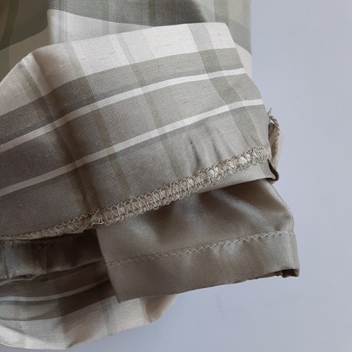 Lord & Taylor 100% Silk Suit Set Blazer & Tartan Plaid Trousers Womens 4 Petite - Picture 12 of 17