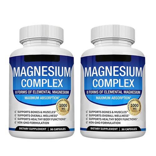 1-3er Pack Magnesium Komplex 1000mg, 8 elementares Magnesium, glutenfrei & gentechnikfrei - Bild 14 von 15