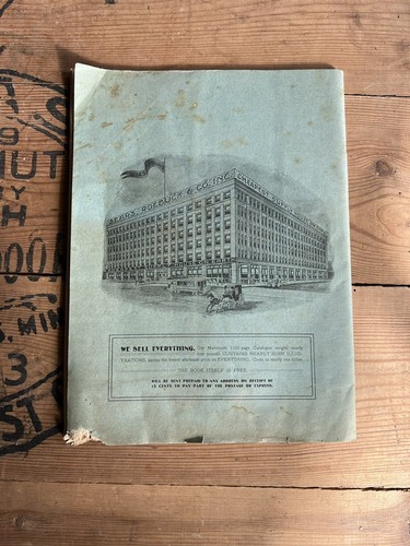 Antique 1899-1900 Sears Roebuck & Co. Carpenter & Blacksmith Took Catalog #109 - Picture 15 of 15