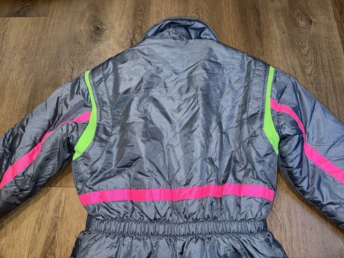 Northern Summit Snowsuit Ski Suit Womens One Piece Snow Bib Coveralls VTG Large - Picture 20 of 20