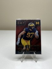 2022 Panini Select Draft Picks En Fuego Aidan Hutchinson #EN-AH Wolverines Lions