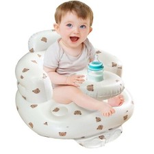 Baby Inflatable Seat with Tray for Babies 3-36 Months, Built in Air Pump, Bab...