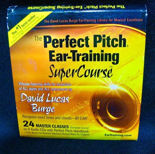 The Pitch Perfect Ear Training Super Course 24 Master Classes 8 CD's No Handbook - Picture 2 of 4
