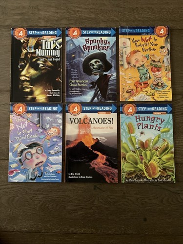 Step Into Reading Step 4 Grades 2-3 Book Set Of 6 - Bild 1 von 2