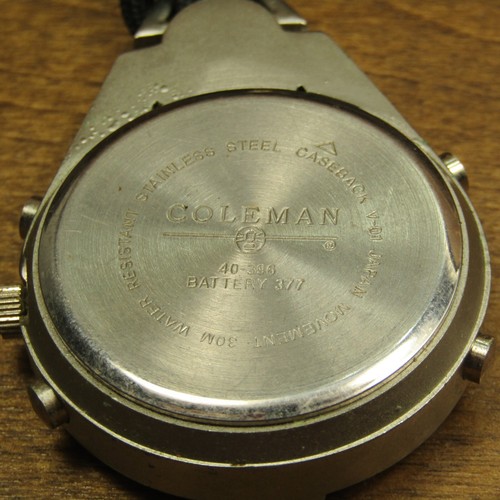 2003 Coleman Outdoors Pocket Indiglo Watch/With Clip Attachment Sporting 40-396 - 第 4/5 張圖片