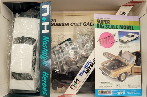 1/24 Doyusha 1970 Mitsubishi Colt Galant A II GS Modellbausatz Japan - Neu im Karton Vintage - Bild 2 von 6