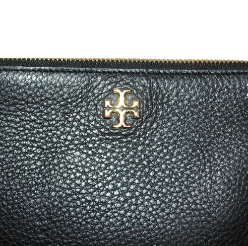Tory Burch Kira Pebbled Wallet Crossbody, Black (See Conditions) $198 - Picture 6 of 7