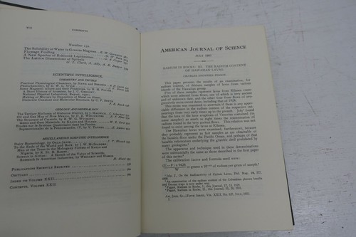 American Journal of Science Fifth Series 222 1931 Reprint Edition Hardcover 1963 - Picture 5 of 7