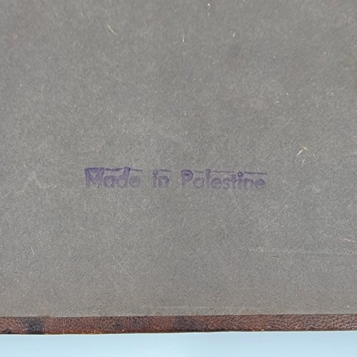 1930s Bezalel Desk Blotter Tower of David Palestine Antiques Judaica Jerusalem - Picture 7 of 9