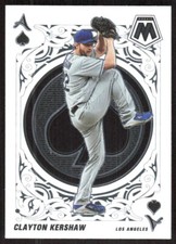 2022 3234A Panini Mosaic Aces Clayton Kershaw Los Angeles Dodgers #A-13