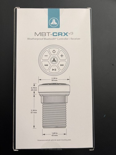 JL Audio MBT-CRXv3 V3 Bluetooth Marine Stereo Adapter MBT-CRX Brand New - Picture 2 of 4