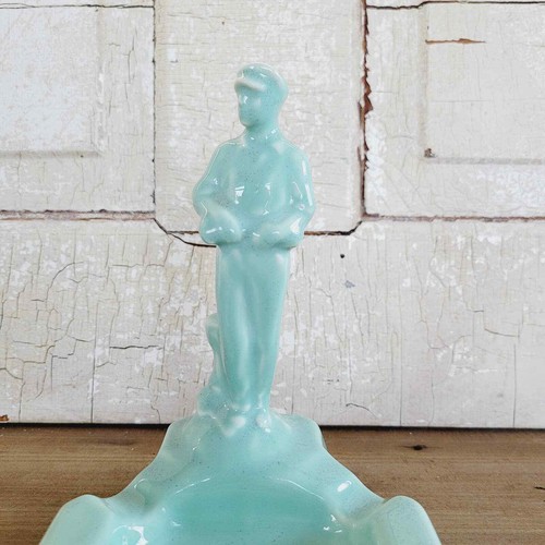 Vintage Pottery Figural Man Ashtray - Picture 5 of 8