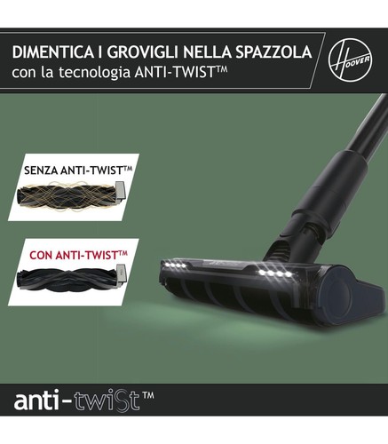 Hoover Nuovo aspirapolvere senza fili, manovrabilità a 360° per pavimenti duri H - Foto 2 di 5