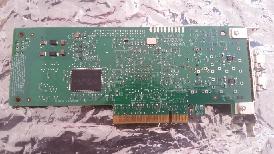 IBM 45W0421 LSI7204EP-LC L3-25065-00B Dual Port 4GFC Fibre Channel FC PCI-e x8 - Image 2 of 2