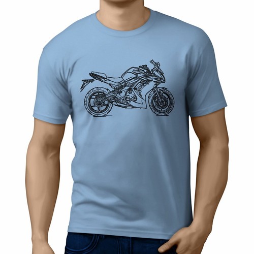 Camiseta JL Illustration For A Kawasaki ER6F Fan Motocicleta - Imagen 5 de 24
