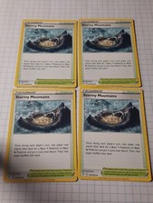 Stormy Mountains Pokemon Evolving Skies 161/203 4X TRAINER Card Playset