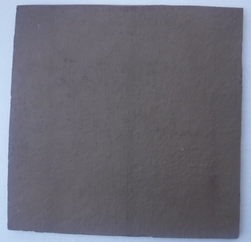 VTG One of a Kind HEATH Ceramics Tile Hoar Frost Blend Template Test 8 3/4" Tan - Picture 4 of 11