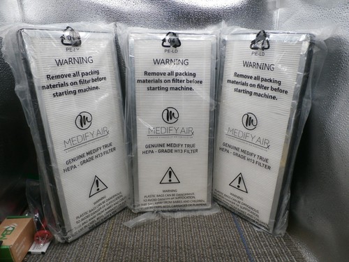 3er Pack Original Medify Air MA-40 Medical Grade True HEPA H-13 Luftfilter