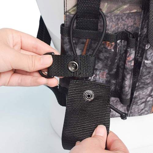 Oxford Fabric Outdoor Hunting Vest Harness Chest Rig Bag Tactical Vest Military - Picture 9 of 12