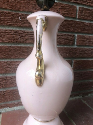 Lamp Electric Victorian People Love story GE USA Working Soft Pink Vintage - Picture 12 of 12