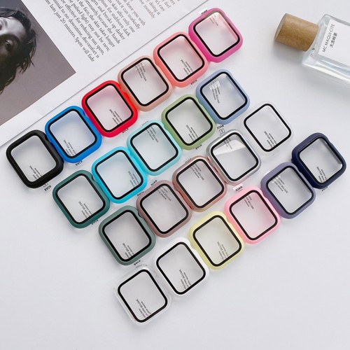 Pour Apple Watch Coque Série 9 8 7 41mm 45mm Housse de protection écran - Photo 12 sur 22