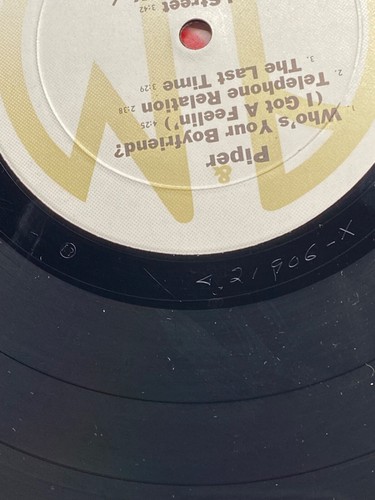 1977 PIPER SP-4615 Vinyl Record A&M Monarch Pressing Error? A&M SP4967(RE-2)-M1 - Picture 5 of 21