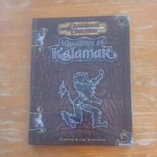 Kingdoms of Kalamar HC, Campaign Sourcebook D D RPG